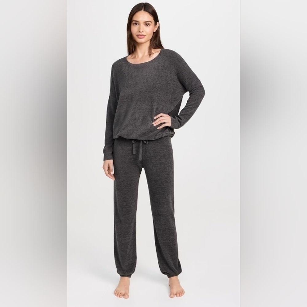 Barefoot Dreams Womens CozyChic Ultra Lite Slouchy Pullover Sweater, Size XS - Picture 3 of 11